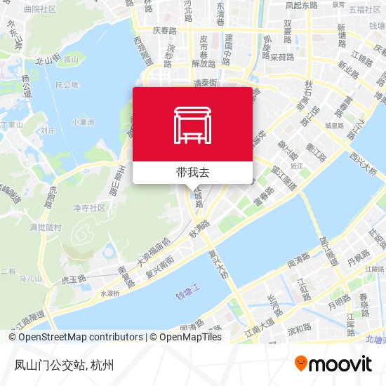 凤山门公交站地图