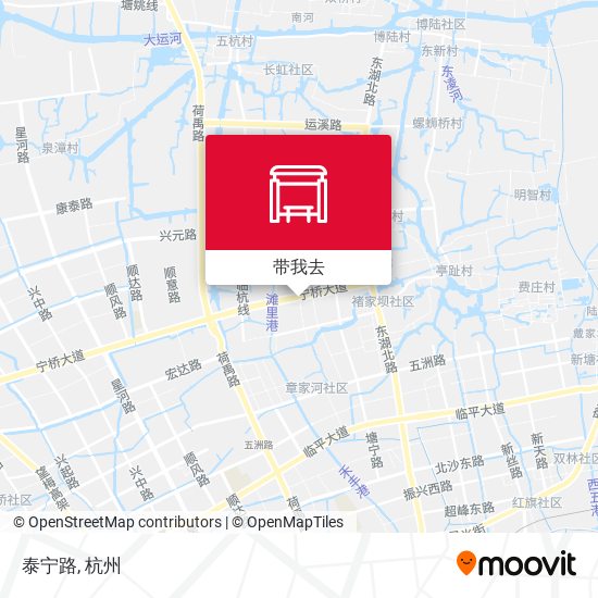 泰宁路地图