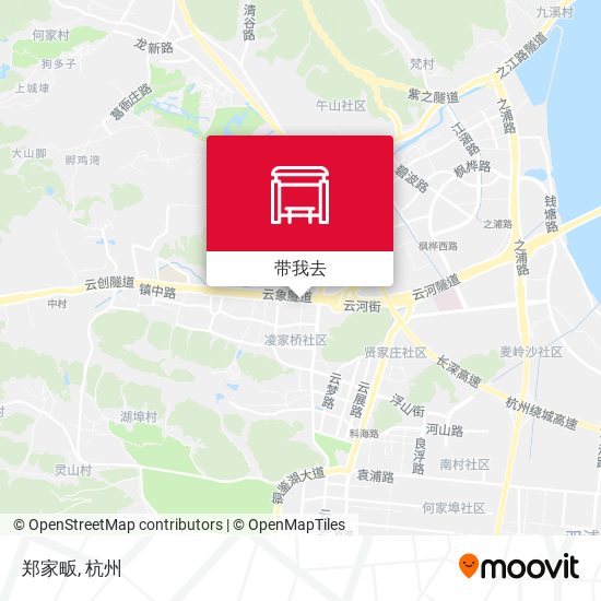 郑家畈地图