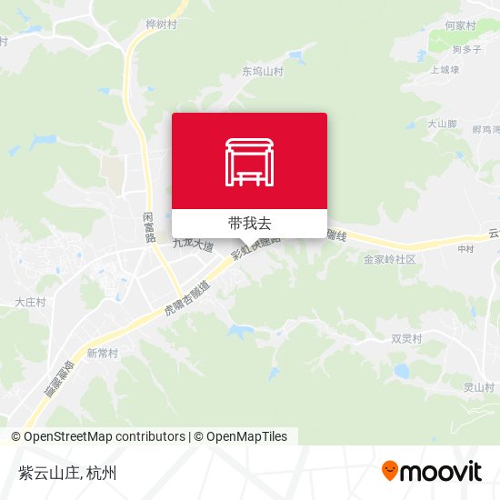 紫云山庄地图