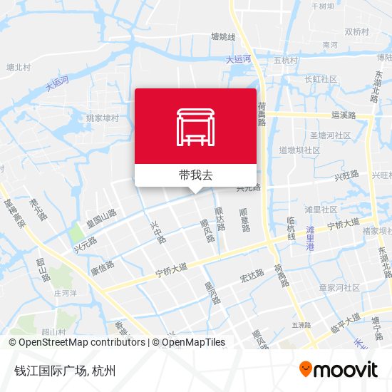 钱江国际广场地图