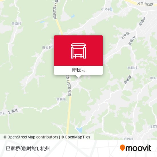 巴家桥(临时站)地图