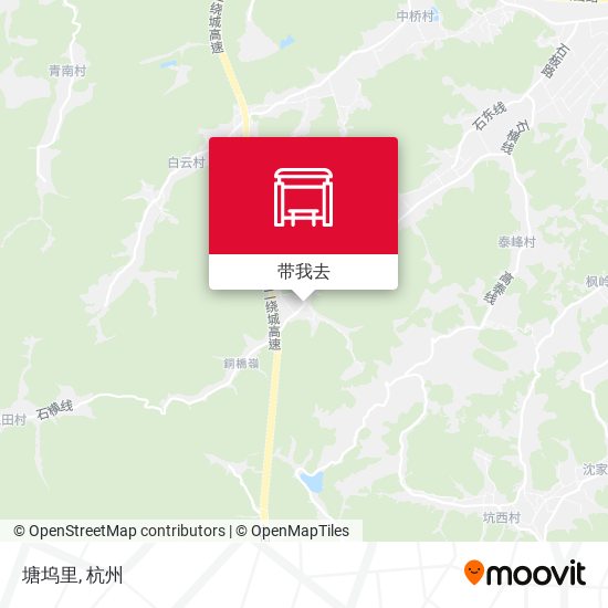 塘坞里地图