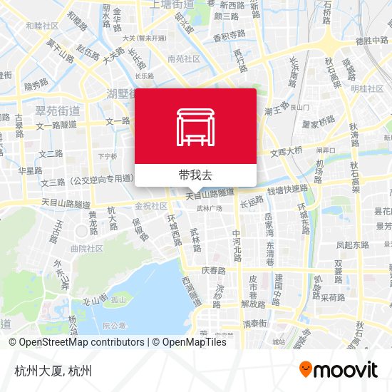 杭州大厦地图