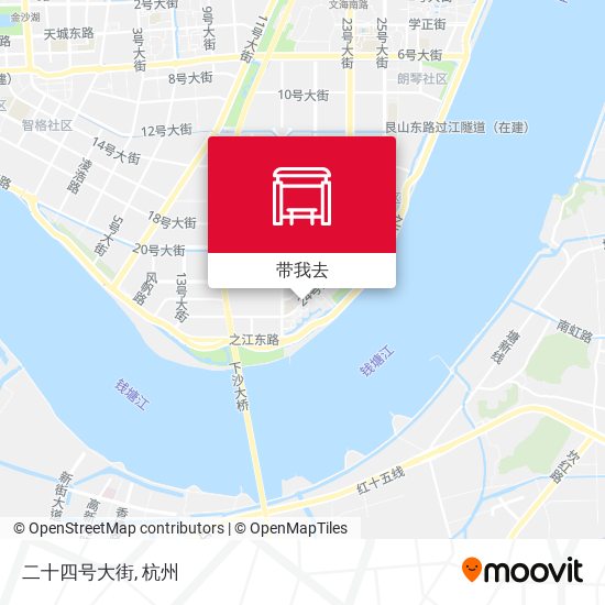 二十四号大街地图