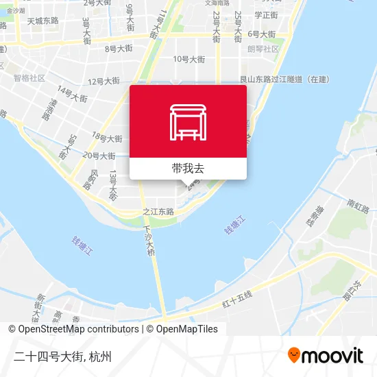 二十四号大街地图