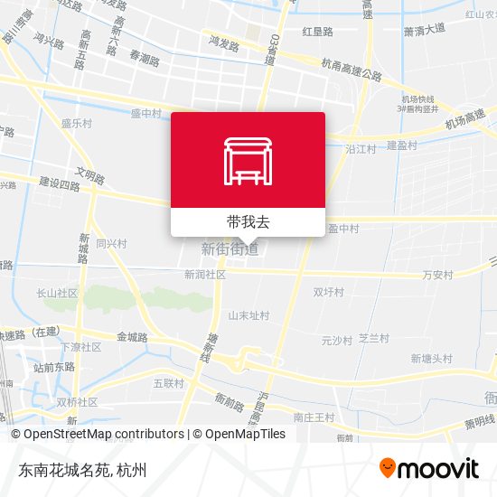 东南花城名苑地图