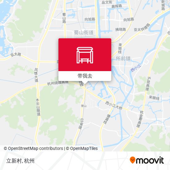 立新村地图