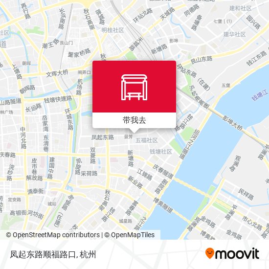 凤起东路顺福路口地图