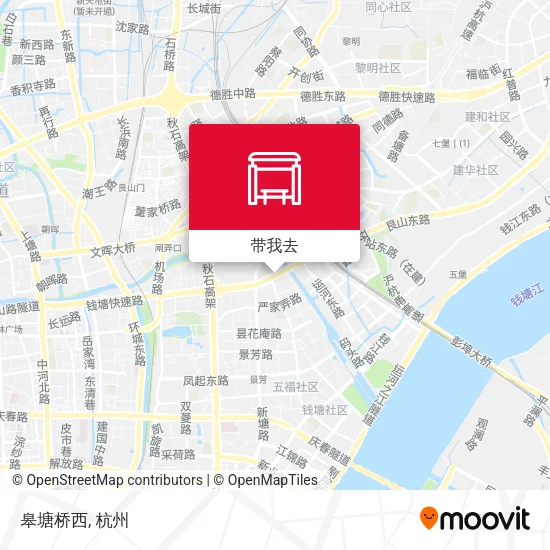 皋塘桥西地图