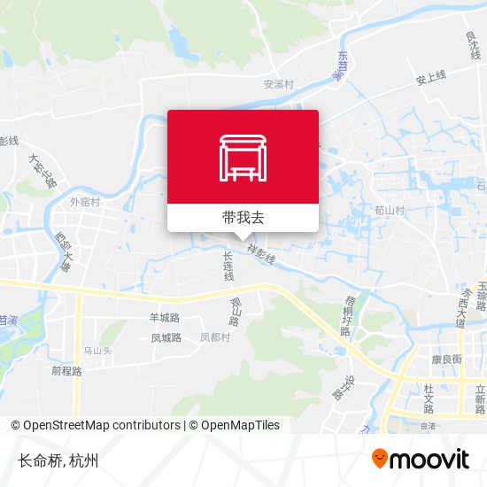 长命桥地图