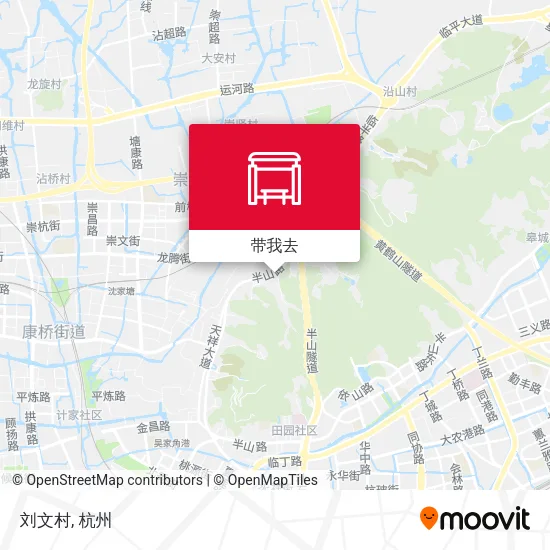 刘文村地图