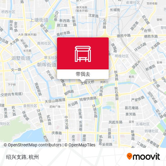 绍兴支路地图