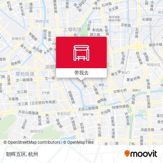朝晖五区地图