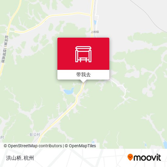 洪山桥地图