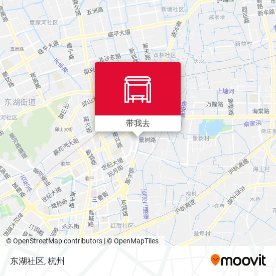 东湖社区地图