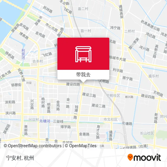 宁安村地图