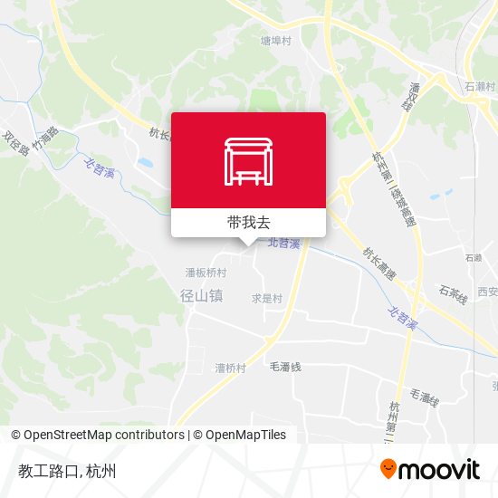 教工路口地图