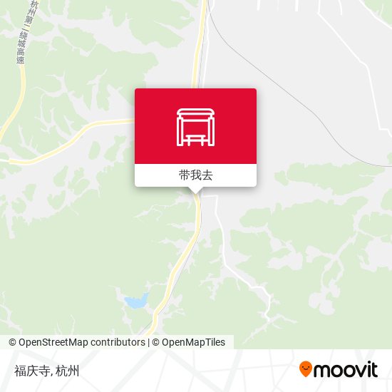 福庆寺地图