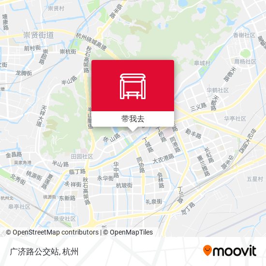广济路公交站地图