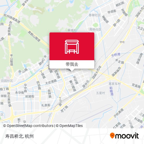 寿昌桥北地图