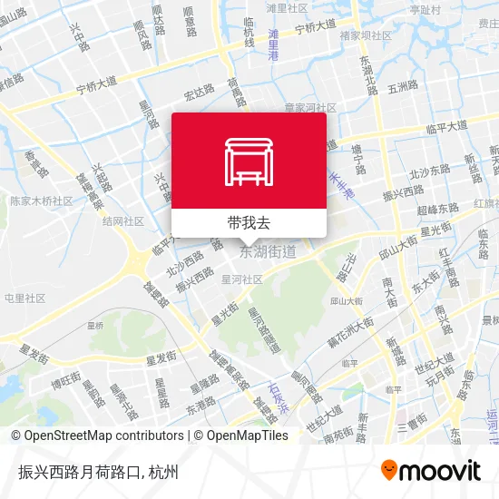 振兴西路月荷路口地图
