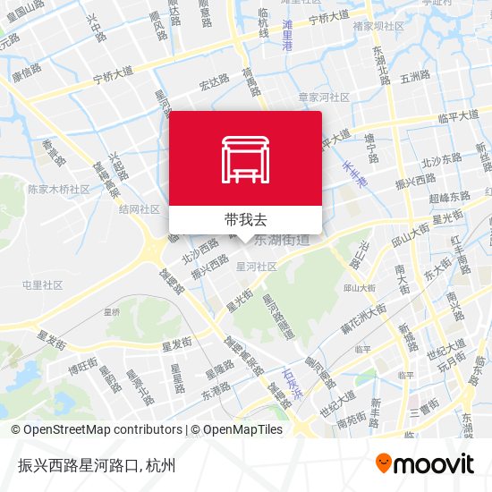 振兴西路星河路口地图