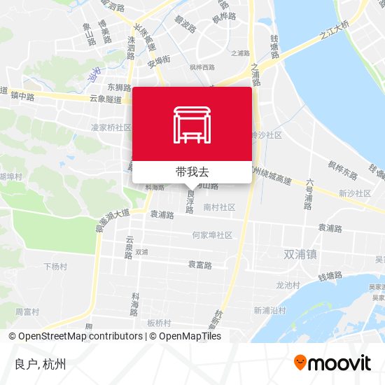 良户地图