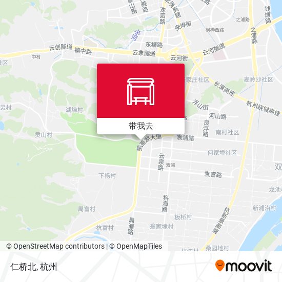 仁桥北地图