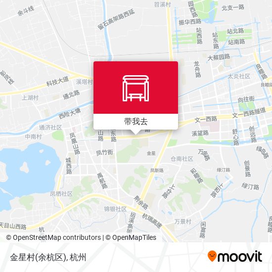 金星村(余杭区)地图