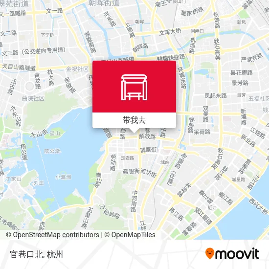 官巷口北地图