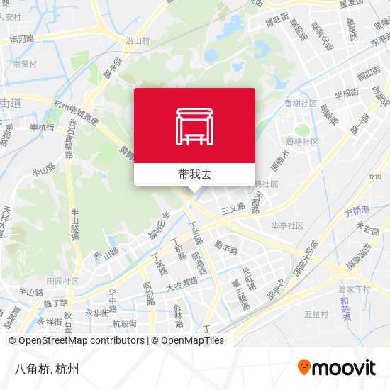 八角桥地图