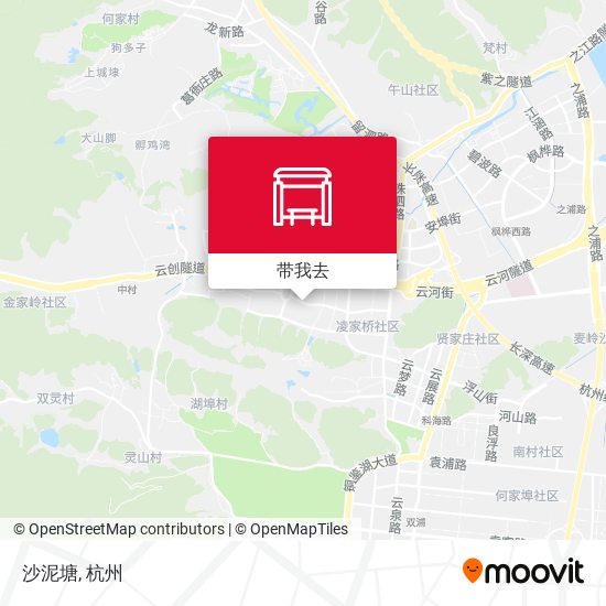 沙泥塘地图