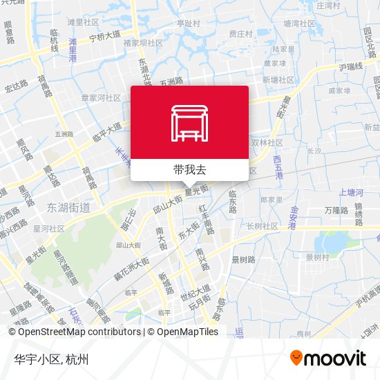 华宇小区地图