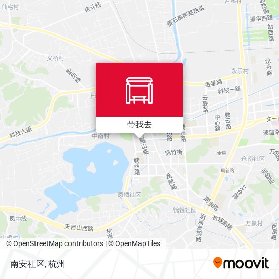 南安社区地图