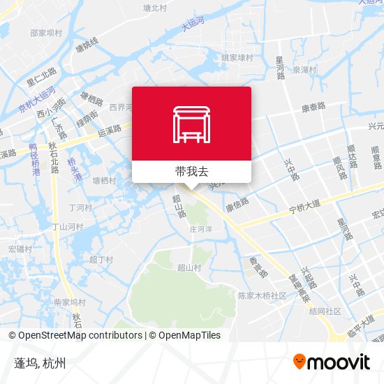 蓬坞地图