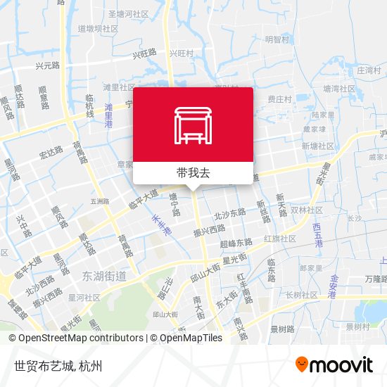 世贸布艺城地图