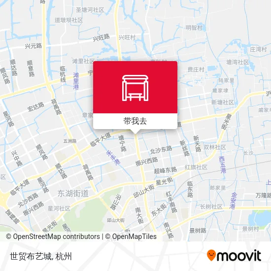 世贸布艺城地图