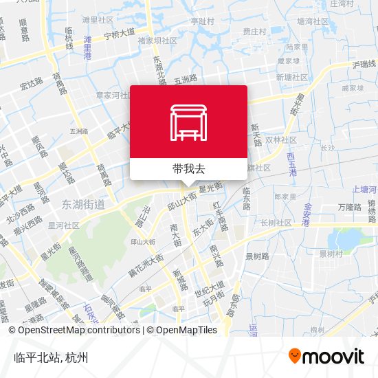 临平北站地图
