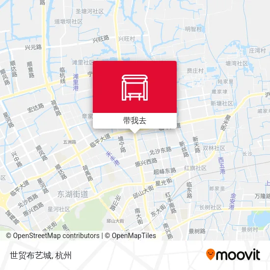 世贸布艺城地图