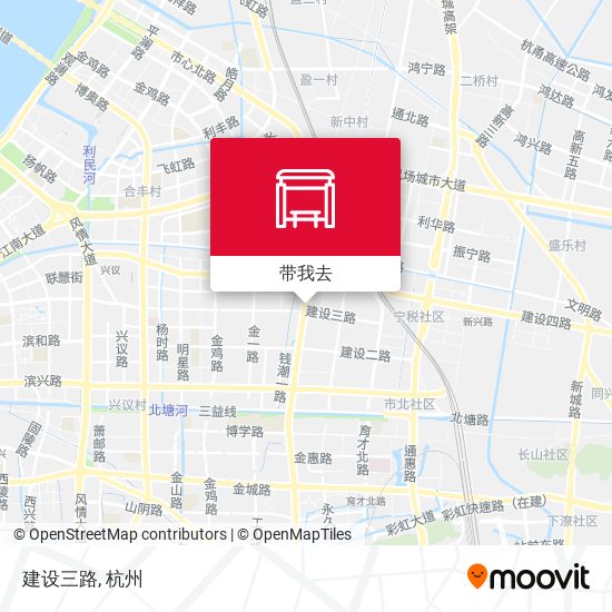 建设三路地图
