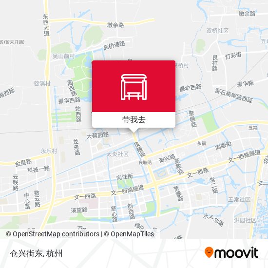 仓兴街东地图
