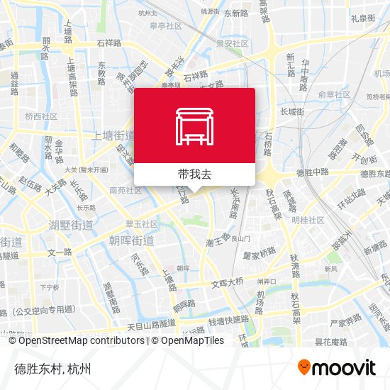 德胜东村地图