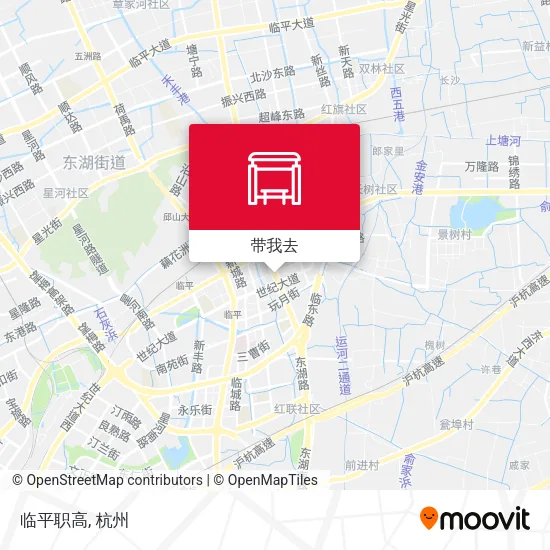 临平职高地图