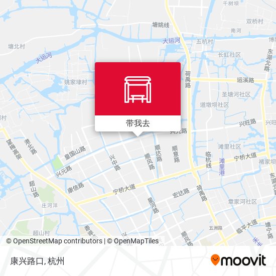 康兴路口地图