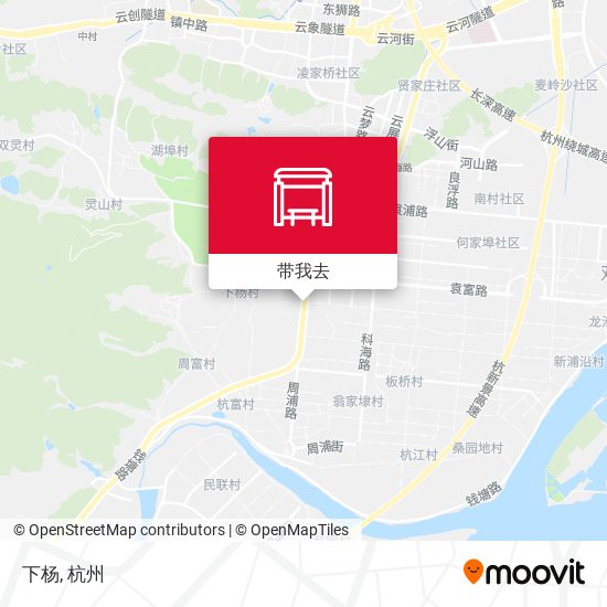 下杨地图