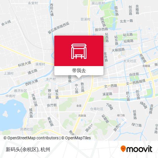 新码头(余杭区)地图