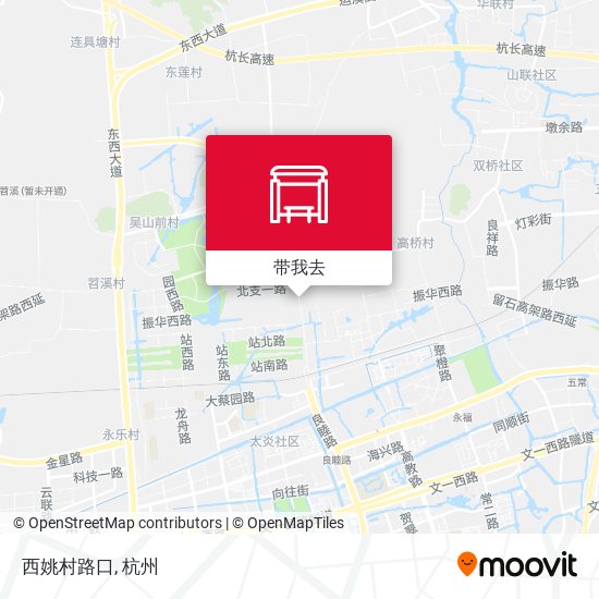 西姚村路口地图