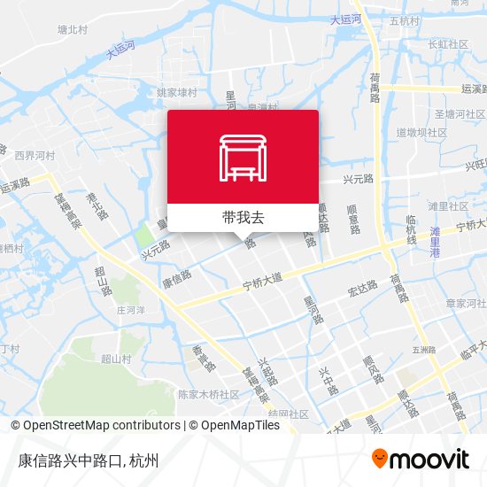 康信路兴中路口地图