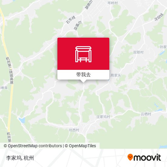 李家坞地图